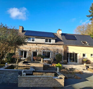Installation de panneaux solaires 6 kWc à La Méaugon