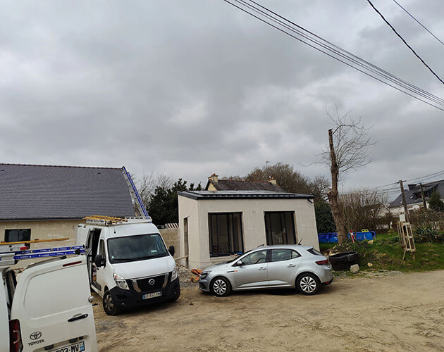 Installation de panneaux solaires 5 kWc à Questembert